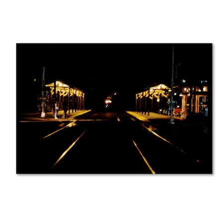 Robert K Jones 'Night Melrose ' Canvas Art,22x32